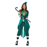 Women Lucky Leprechaun Adult Costume Fancy Dress Ladies St Patrick Day Irish Costumes - INSWEAR